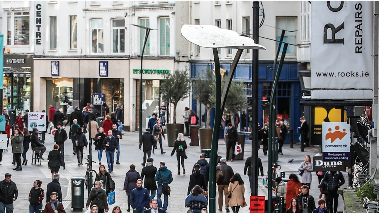 Dublin Retail Spending Descends Further in Q1 as Covid Restrictions Bite